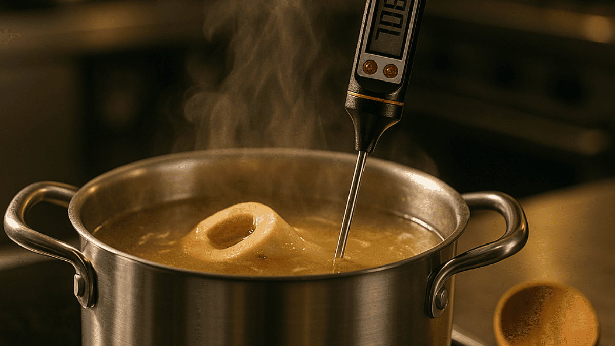 como esquentar caldo de ossos sem perder nutrientes